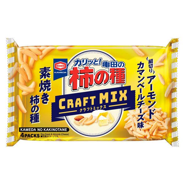 亀田の柿の種 クラフトMIX アーモンド 70g 1袋 亀田製菓 おつまみ