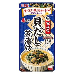 丸美屋 家族の貝だし茶漬け 大袋 チャック付 4食分 1個 丸美屋食品工業