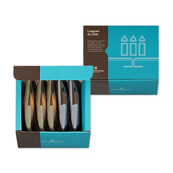 〈アンリ・シャルパンティエ〉 ラング・ド・シャ 5枚入 手さげ袋付 スイーツ ギフト 洋菓子 焼き菓...