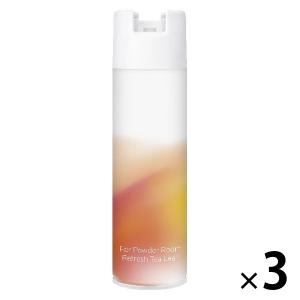 消臭力 業務用 For Powder Room トイレ用 スプレー リフレッシュティーリーフ 365mL 1セット（1本×3） エステー 消臭 芳香剤