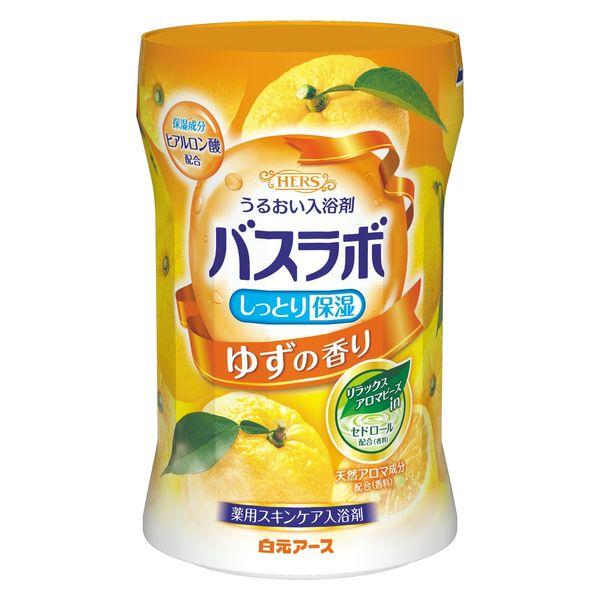 HERSバスラボ ボトル ゆずの香り 540g 1本 白元アース （透明タイプ）