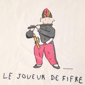 (世界の名作)エコバッグ(L) 笛を吹く少年 ...の詳細画像2
