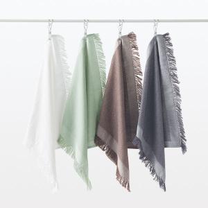 無印良品 インド綿 マルチクロス フリンジ チ...の詳細画像5