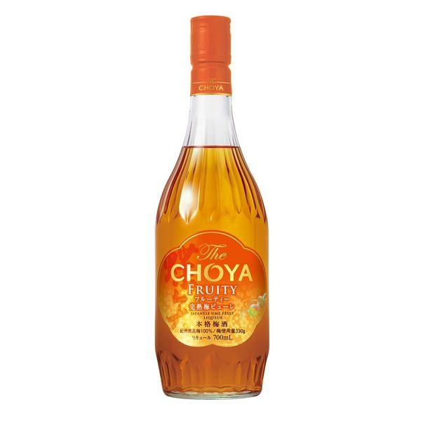 チョーヤ梅酒　The CHOYA FRUITY 700ml 1本 梅酒