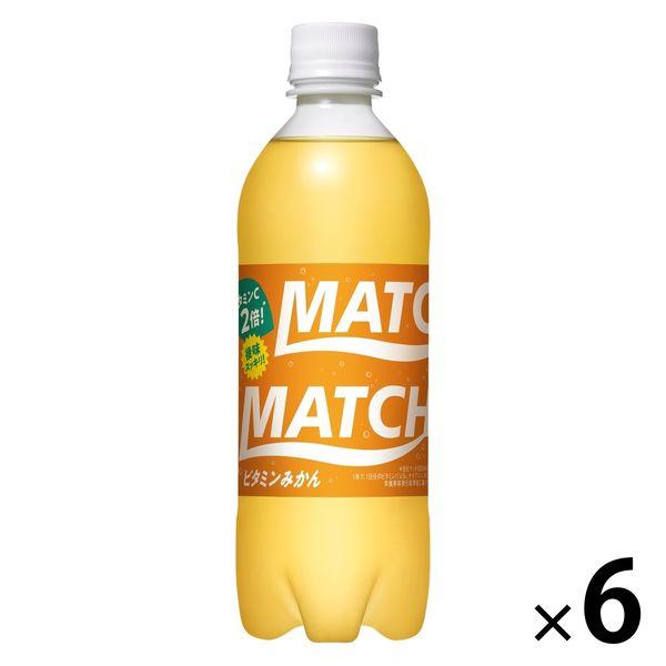 大塚食品 マッチ ビタミンみかん 500ml 1セット（6本）