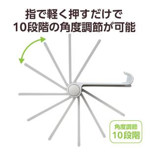 タブレット スマホスタンド 卓上 据置 アルミ...の詳細画像2