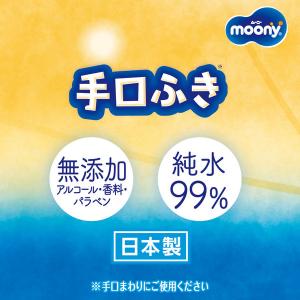 ウェットティッシュ ノンアルコール ムーニー手...の詳細画像5