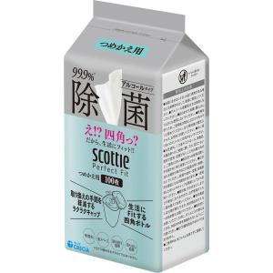 ウェットティッシュ アルコール スコッティ パ...の詳細画像2