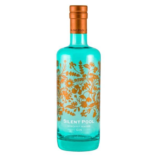 イギリス　サイレントプール ジン 43度 700ml 1本 ウィスク・イー ロンドンドライジン　正規...