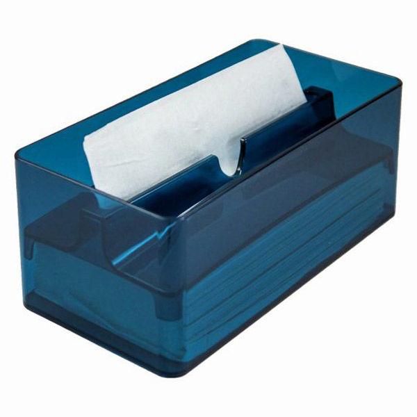 ペーパータオルケース ブルー 1個 オカ ペーパータオルホルダー