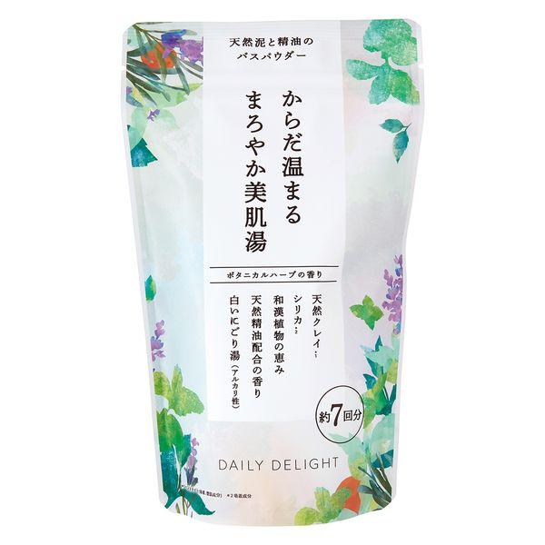 デイリーディライト まろやか美肌バスパウダー ボタニカルハーブ 大容量 350g 1個