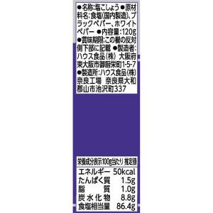 GABAN(ギャバン)塩コショー 120g 1...の詳細画像1