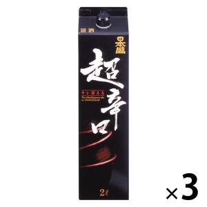 【ワゴンセール】日本盛 超辛口 2L パック 3本　日本酒