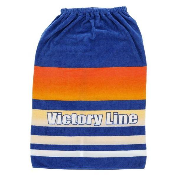 【アウトレット】丸眞 サンハート ビクトリーライン 80丈巻きタオル 1枚 プール 水遊び レジャー...