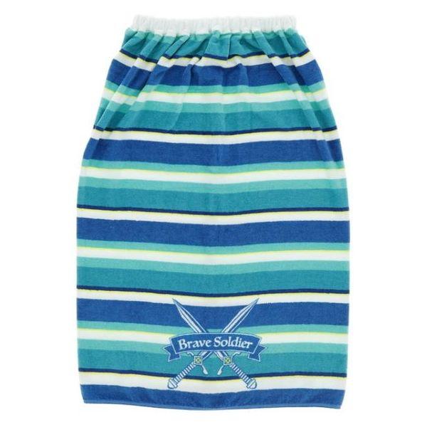 【アウトレット】丸眞 サンハート ブレイブソルジャー 80丈巻きタオル 1枚 プール 水遊び レジャ...