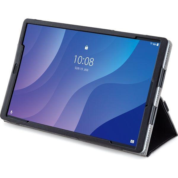 Lenovo Tab M10 HD 2nd Gen ケース 手帳 フラップ レザー 軽量 ブラック ...