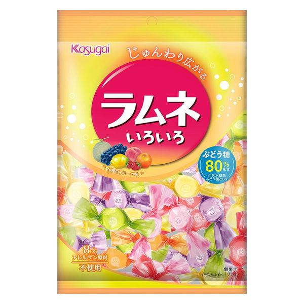 ラムネいろいろ 80g 1個 ラムネ タブレット キャンディー 春日井製菓