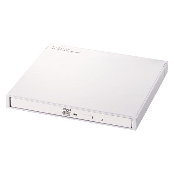 外付け DVDドライブ USB 3.2 Gen1 書込ソフト バスパワー ホワイト LDR-PWA8...