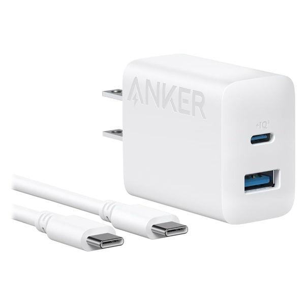Anker Charger(20W、 2ーPort)with USBーCケーブル B2348N21 ...