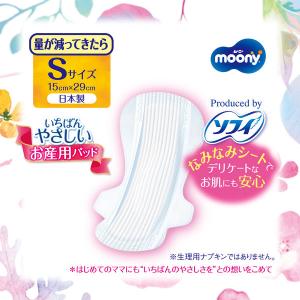 ムーニー お産用ケアパッド Sサイズ 1個(2...の詳細画像2