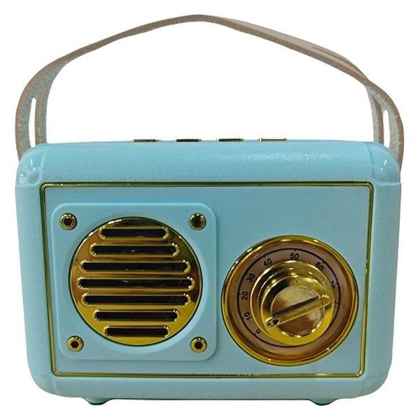 ケイブライト レトロFM・Bluetoothスピーカー FT-BT20-BL 1台