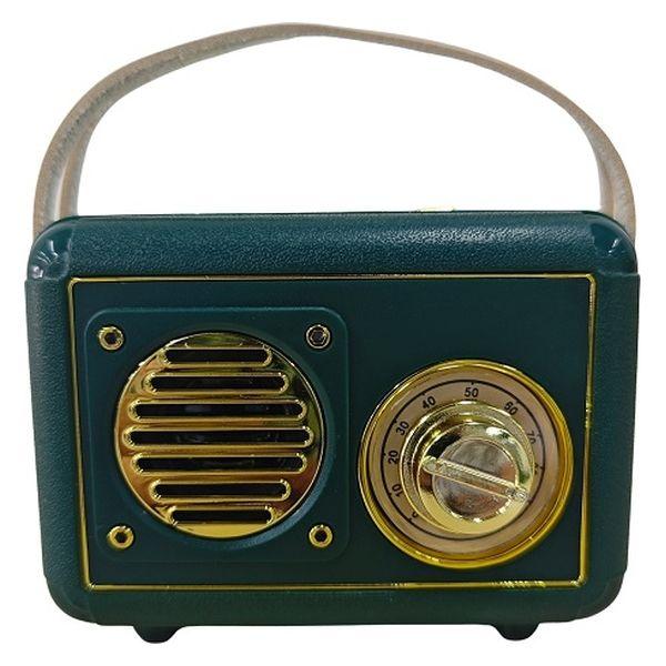 ケイブライト レトロFM・Bluetoothスピーカー FT-BT20-GR 1台