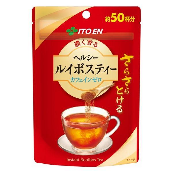 伊藤園 さらさらとける 濃く香る ヘルシールイボスティー 1袋（40g） インスタント 粉末 カフェ...