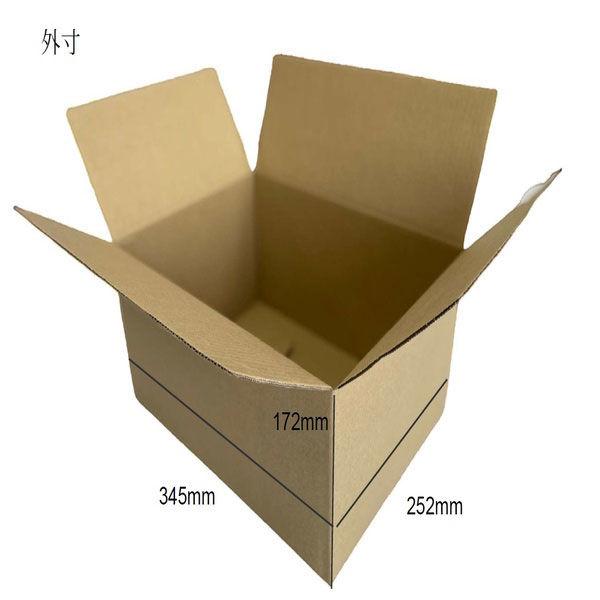 【アウトレット】【80サイズ】ワンタッチダンボール 外寸：345×252×172mm 1パック（5枚...