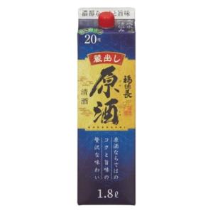福徳長 原酒 パック 1800ml 1本 日本酒