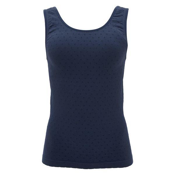 【アウトレット】ルシアン カップ付きタンクトップ 姿勢意識 ブラトップ 姿勢ピント！ コバルトネイビ...