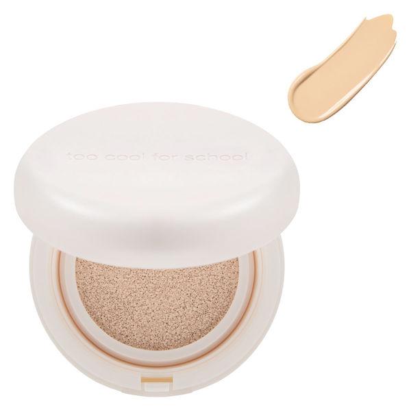 トゥークールフォースクール フィクシングヌードフィットクッション#2W ベージュオークル SPF38...
