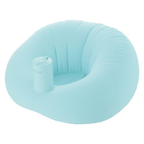 【アウトレット】【7ヵ月頃から】ふかふかベビーソファ ミントグリーン 1個 リッチェル