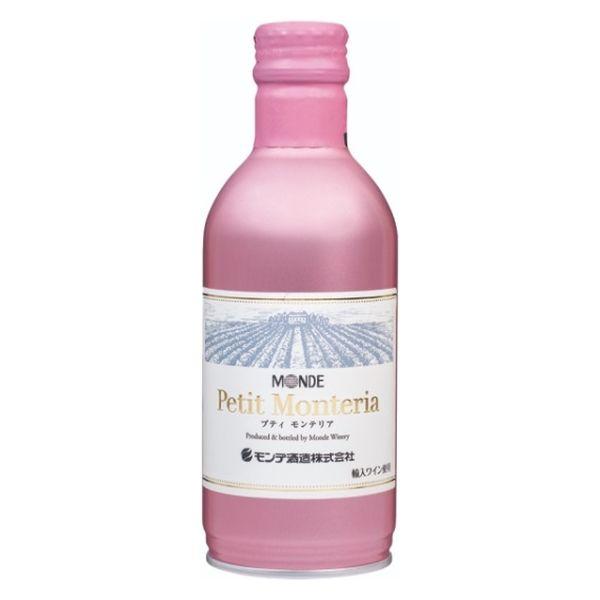 チリ プティモンテリア スパークリングワイン　ロゼ やや辛口 290ml 1本 モンデ酒造　缶ワイン...