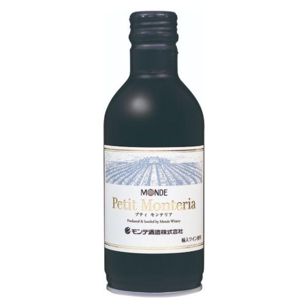 チリ プティモンテリア ルージュ 赤ワイン やや重口 300ml 1本 モンデ酒造　缶ワイン　行楽　...