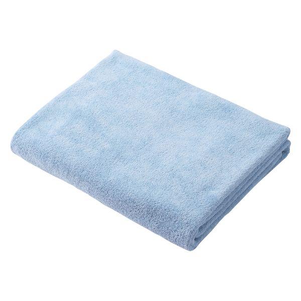 シービージャパン マイクロファイバー バスタオル ブルー 4582106479035 1枚