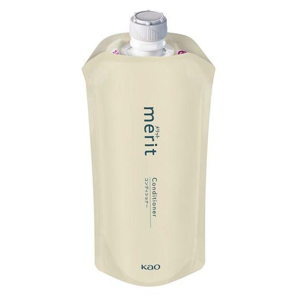 【数量限定】メリット コンディショナー 詰め替え用 シンプルデザイン 340ml 花王