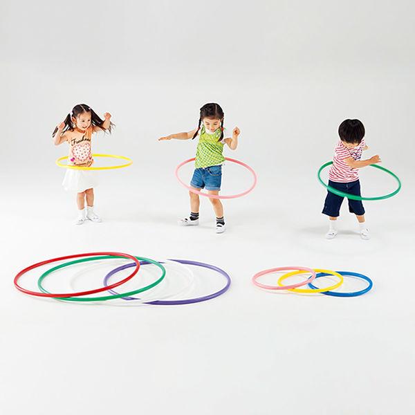 マスセット レインボーフープ(7本組)80cm 71431 1組