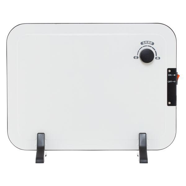 YAMAZEN ミニパネルヒーター 温度調節機能付 DP-SB1610(W) 1個