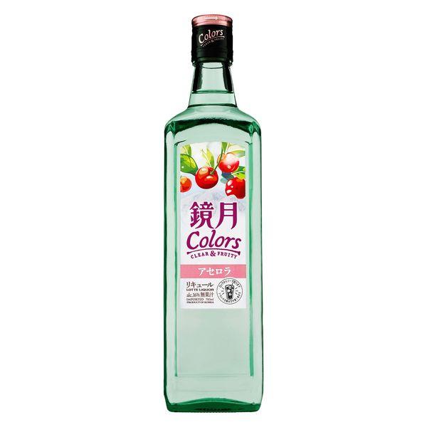 鏡月 Colors カラーズ アセロラ 16度 700ml 瓶 1本 焼酎 サントリー　リキュール