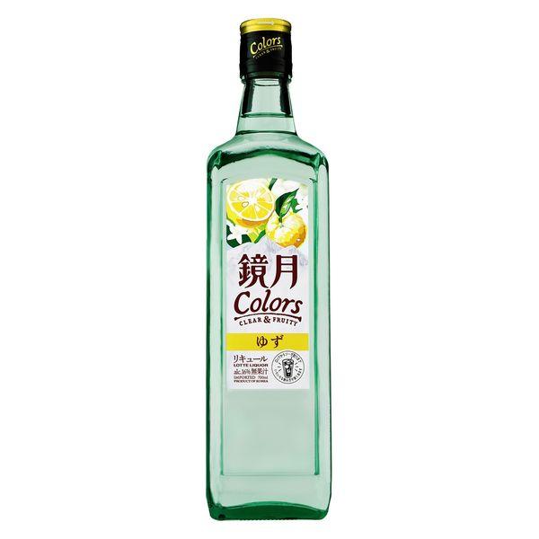 鏡月 Colors カラーズ ゆず 16度 700ml 瓶 1本 焼酎 サントリー　リキュール