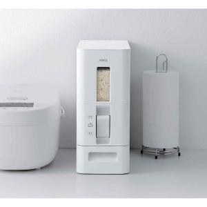 アスベル S計量米びつ6kg ホワイト A75...の詳細画像1
