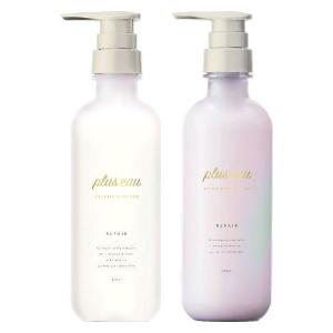 プリュスオー リポアシャンプー＋トリートメント ポンプセット 各450ml ホワイトフローラル＆ペアーしっとり　多田