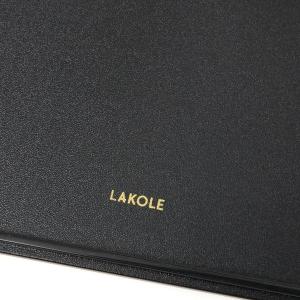 マット半月トレー ブラック LAKOLE/ラコレの詳細画像4