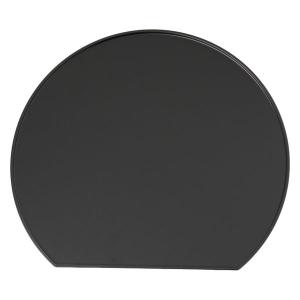 マット半月トレー ブラック 1セット(1枚×2...の詳細画像1