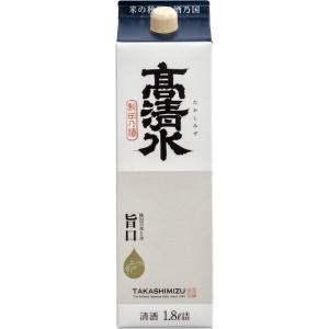 高清水 さけパック 旨口 1800ml 1本　日本酒 普通酒 秋田酒類製造　無添加【料理酒にも】