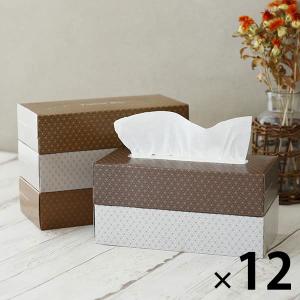 ティッシュペーパー 200組 （5箱入） オリジナルティッシュ MOCHA （モカ）5colors 1ケース（5箱入×12パック）（イチオシ） オリジナル