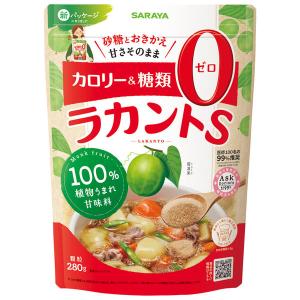 サラヤ ラカントS 顆粒 280g 1個 甘味料 カロリーゼロ 糖類ゼロ 人工甘味料不使用