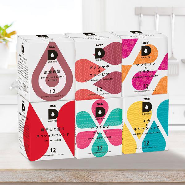 UCC上島珈琲 DRIP POD（ドリップポッド）カプセル　コーヒー厳選バラエティーセット