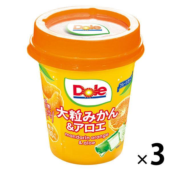 ドール　フルーツカップ　みかん＆アロエ　300g 3個