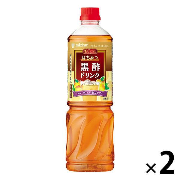 ミツカン ビネグイットはちみつ黒酢ドリンク 6倍濃縮タイプ （業務用） 1000ml 2本